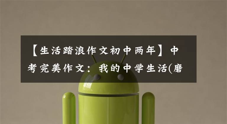 【生活踏浪作文初中两年】中考完美作文:我的中学生活(磨练、考试、挑战)