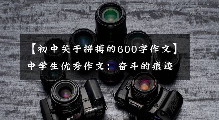 【初中关于拼搏的600字作文】中学生优秀作文：奋斗的痕迹