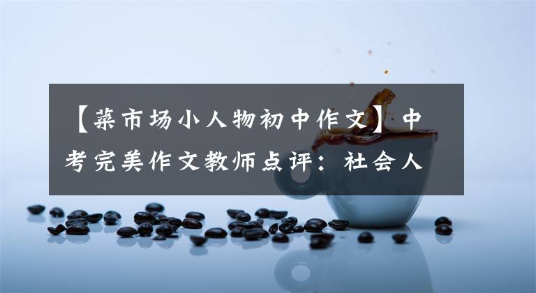 【菜市场小人物初中作文】中考完美作文教师点评:社会人物文章2
