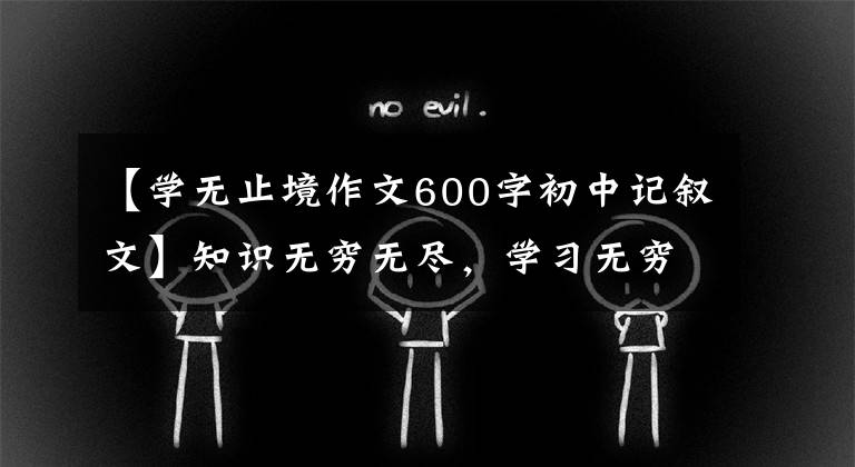 【学无止境作文600字初中记叙文】知识无穷无尽,学习无穷无尽(随笔)