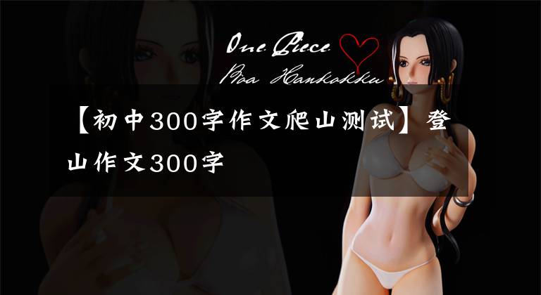 【初中300字作文爬山测试】登山作文300字
