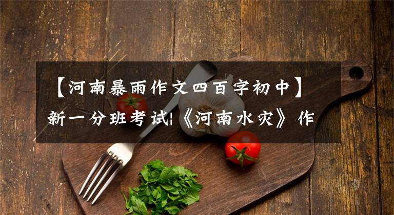 【河南暴雨作文四百字初中】新一分班考试|《河南水灾》作文《我和这场暴风雨的亲密接触》
