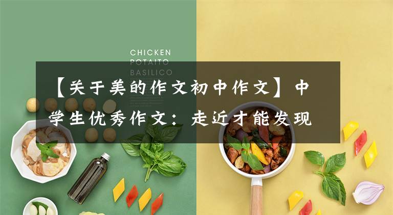 【关于美的作文初中作文】中学生优秀作文:走近才能发现美