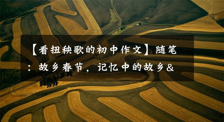 【看扭秧歌的初中作文】随笔：故乡春节，记忆中的故乡& lt杨科& gt