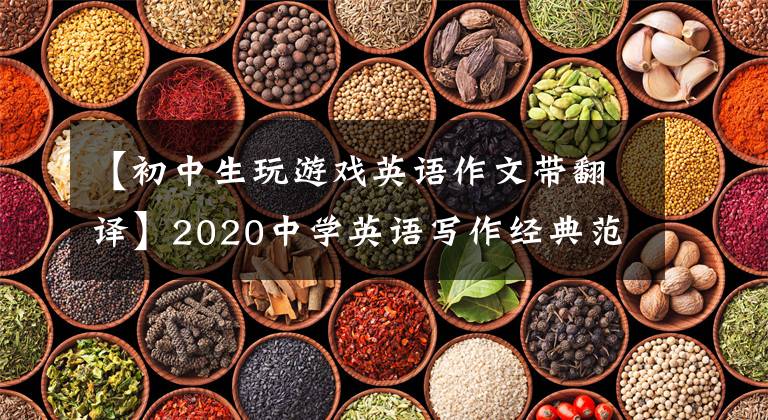 【初中生玩游戏英语作文带翻译】2020中学英语写作经典范文大学翻译(1~15篇)