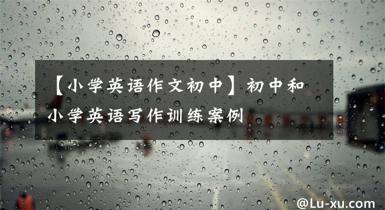 【小学英语作文初中】初中和小学英语写作训练案例