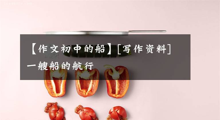 【作文初中的船】[写作资料]一艘船的航行