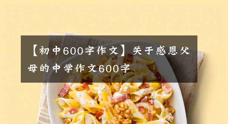 【初中600字作文】关于感恩父母的中学作文600字