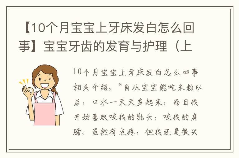 【10个月宝宝上牙床发白怎么回事】宝宝牙齿的发育与护理(上)