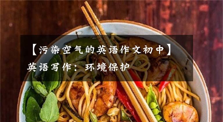 【污染空气的英语作文初中】英语写作:环境保护