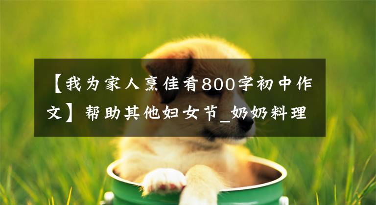 【我为家人烹佳肴800字初中作文】帮助其他妇女节_奶奶料理700字