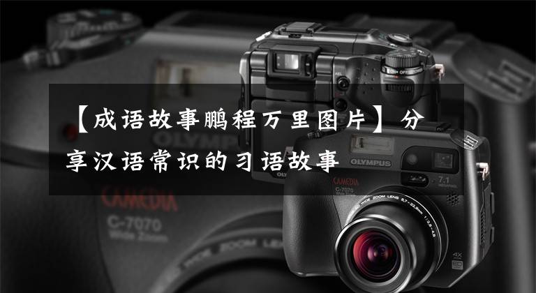 【成语故事鹏程万里图片】分享汉语常识的习语故事