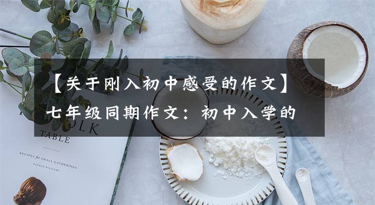 【关于刚入初中感受的作文】七年级同期作文：初中入学的第一天，真的很好