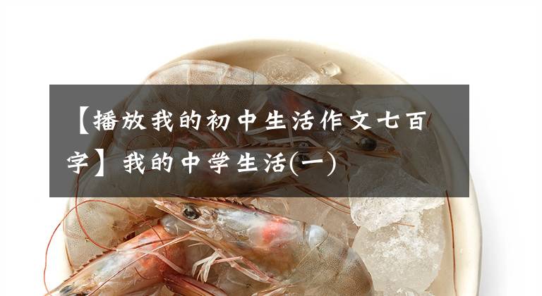 【播放我的初中生活作文七百字】我的中学生活(一)