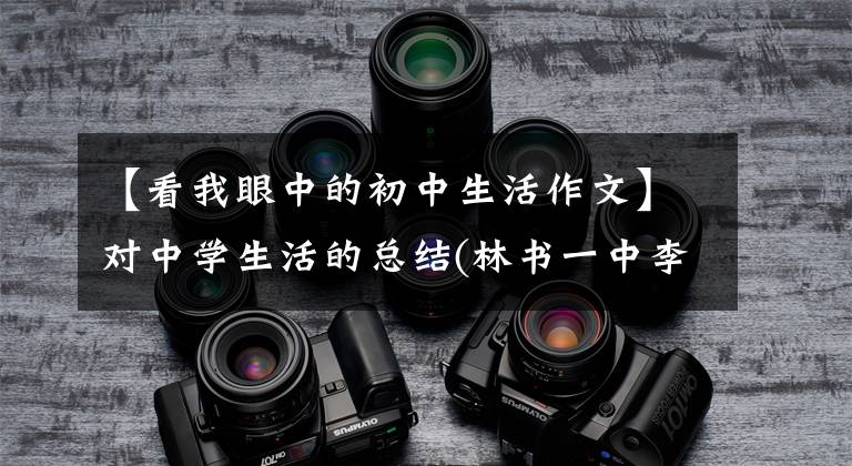 【看我眼中的初中生活作文】对中学生活的总结(林书一中李永昌的《初中》及评论)