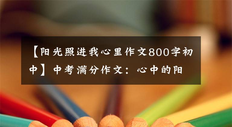 【阳光照进我心里作文800字初中】中考满分作文:心中的阳光(老师的关怀和鼓励永远温暖了我的心)