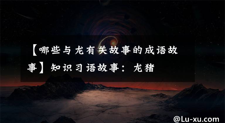 【哪些与龙有关故事的成语故事】知识习语故事:龙猪