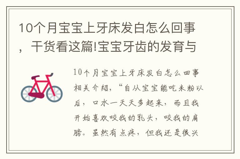 10个月宝宝上牙床发白怎么回事,干货看这篇!宝宝牙齿的发育与护理(上)