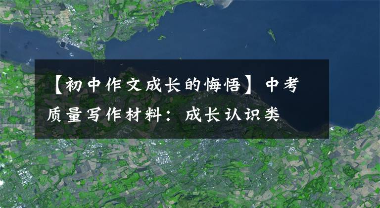 【初中作文成长的悔悟】中考质量写作材料：成长认识类