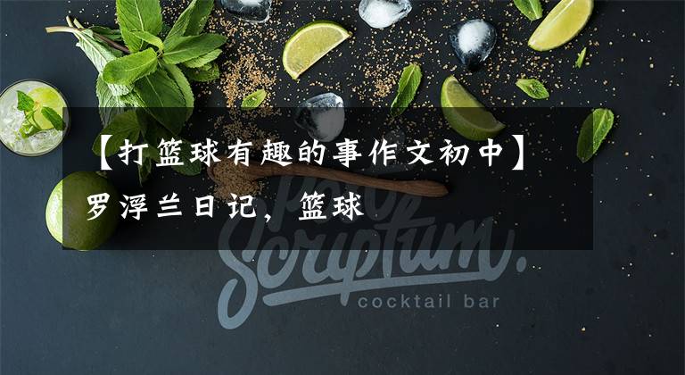 【打篮球有趣的事作文初中】罗浮兰日记,篮球