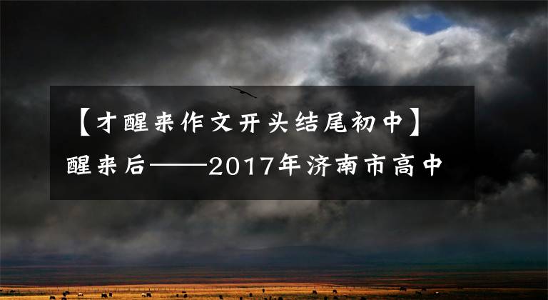 【才醒来作文开头结尾初中】醒来后——2017年济南市高中入学满分作文评价(4)