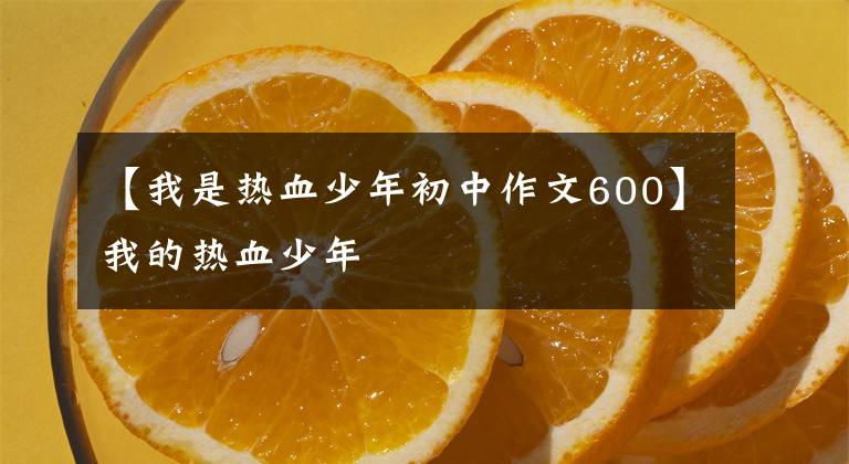 【我是热血少年初中作文600】我的热血少年