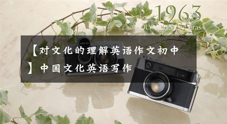 【对文化的理解英语作文初中】中国文化英语写作