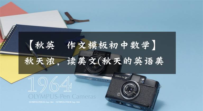 【秋英語作文模板初中数学】秋天浓，读美文(秋天的英语美句，从此爱上秋天)