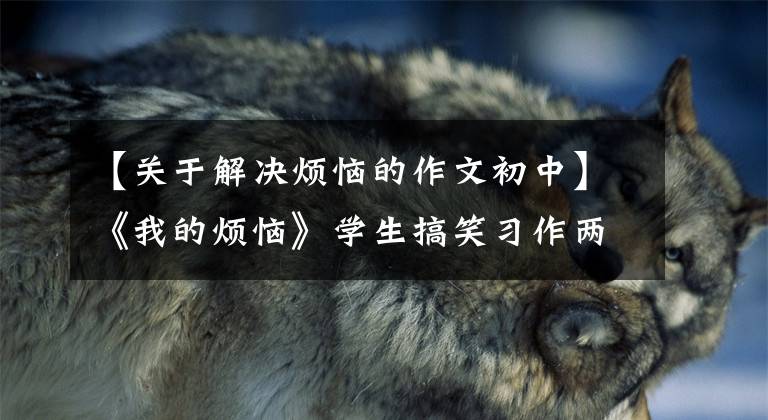 【关于解决烦恼的作文初中】《我的烦恼》学生搞笑习作两篇