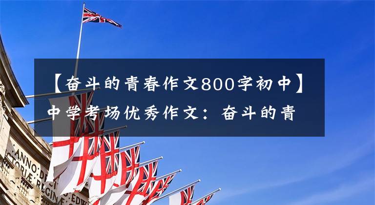 【奋斗的青春作文800字初中】中学考场优秀作文:奋斗的青春