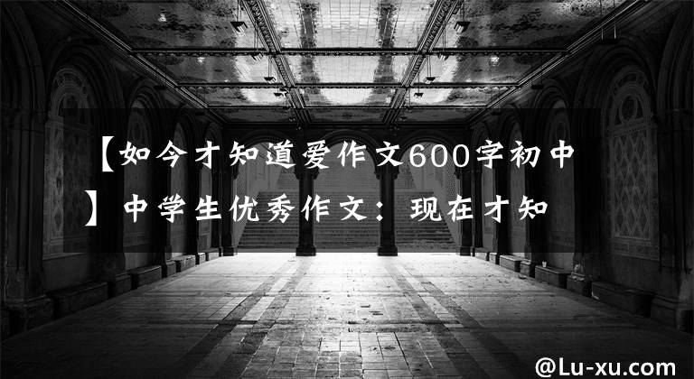 【如今才知道爱作文600字初中】中学生优秀作文：现在才知道爱情要大声说话。