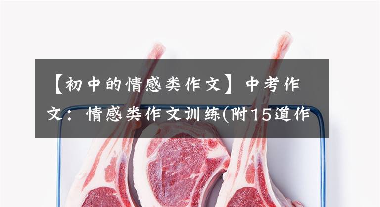【初中的情感类作文】中考作文:情感类作文训练(附15道作文题、作文指导和范文)