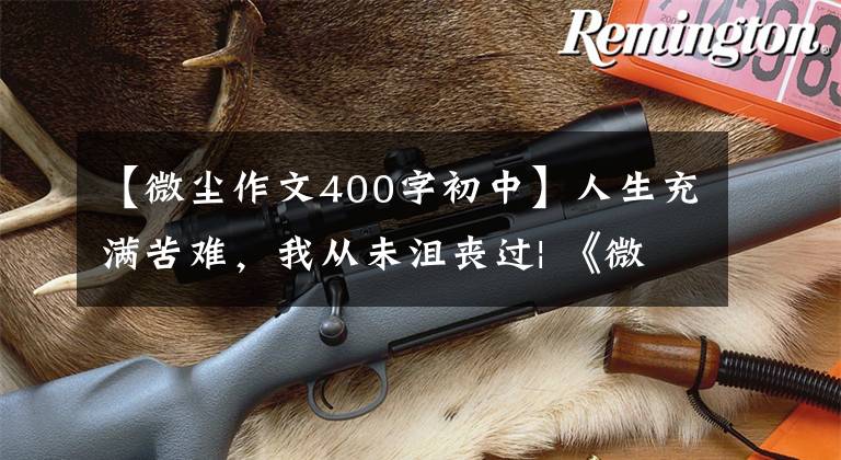 【微尘作文400字初中】人生充满苦难,我从未沮丧过| 《微尘》