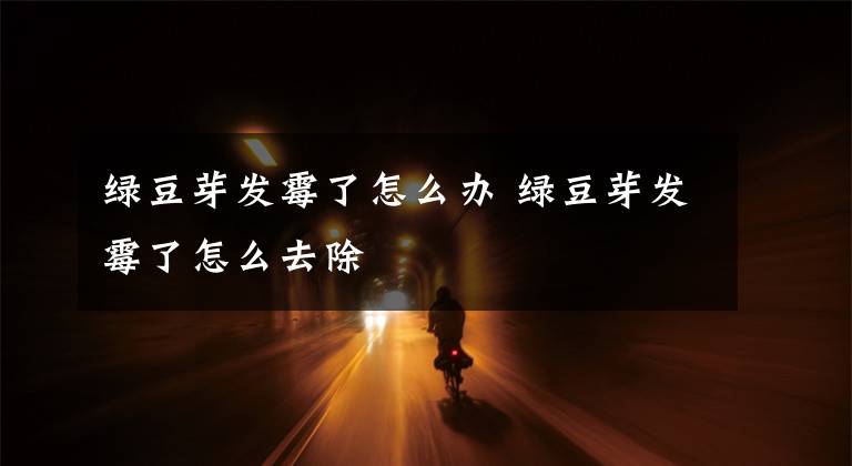 绿豆芽发霉了怎么办 绿豆芽发霉了怎么去除