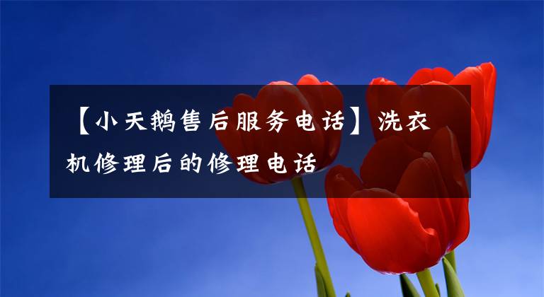 【小天鹅售后服务电话】洗衣机修理后的修理电话