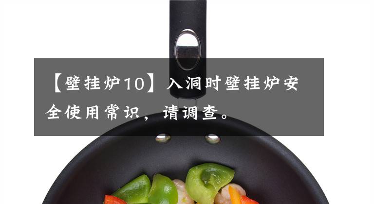 【壁挂炉10】入洞时壁挂炉安全使用常识，请调查。