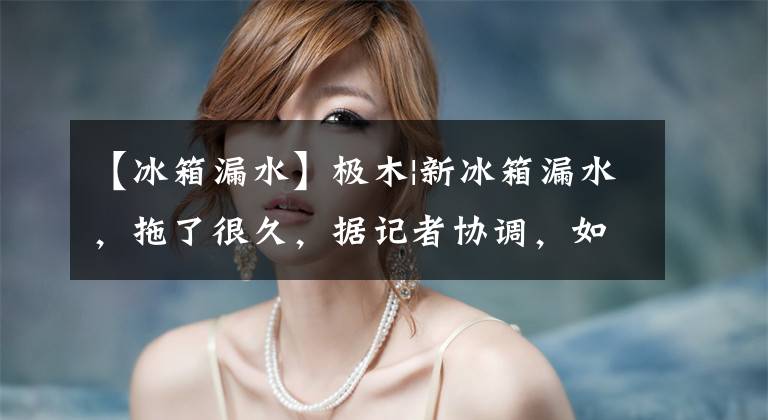 【冰箱漏水】极木|新冰箱漏水，拖了很久，据记者协调，如果有感情问题，我会换新机器。