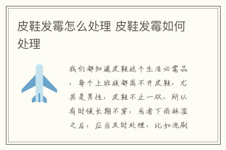 皮鞋发霉怎么处理 皮鞋发霉如何处理