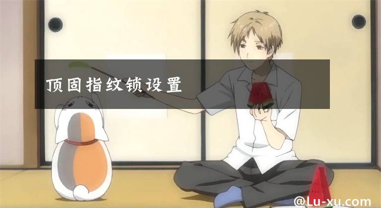 顶固指纹锁设置