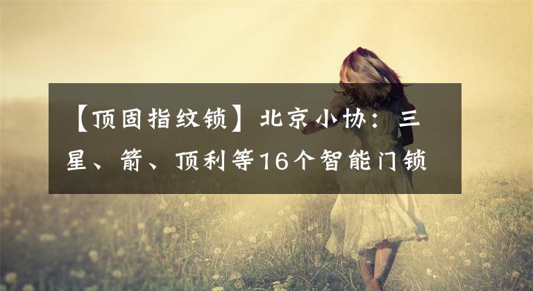 【顶固指纹锁】北京小协：三星、箭、顶利等16个智能门锁品牌不安全。