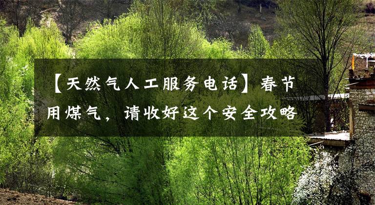 【天然气人工服务电话】春节用煤气,请收好这个安全攻略