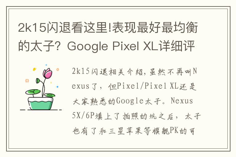2k15闪退看这里!表现最好最均衡的太子?Google Pixel XL详细评测