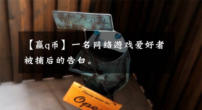 【赢q币】一名网络游戏爱好者被捕后的告白。