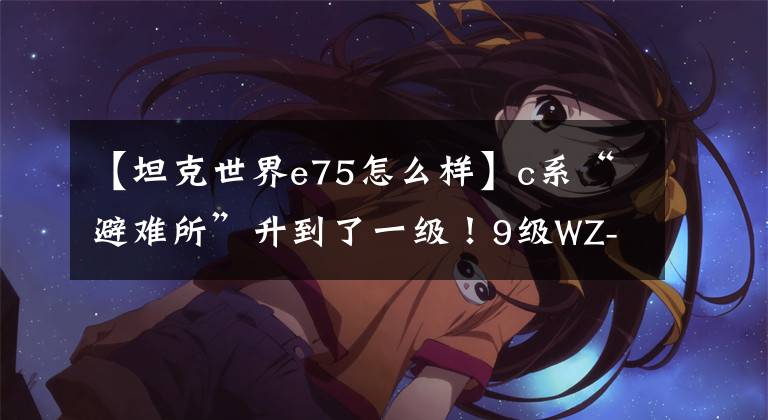 【坦克世界e75怎么样】c系“避难所”升到了一级！9级WZ-114能延续E75的荣耀吗？