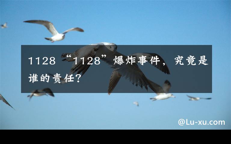 1128 “1128”爆炸事件，究竟是谁的责任？