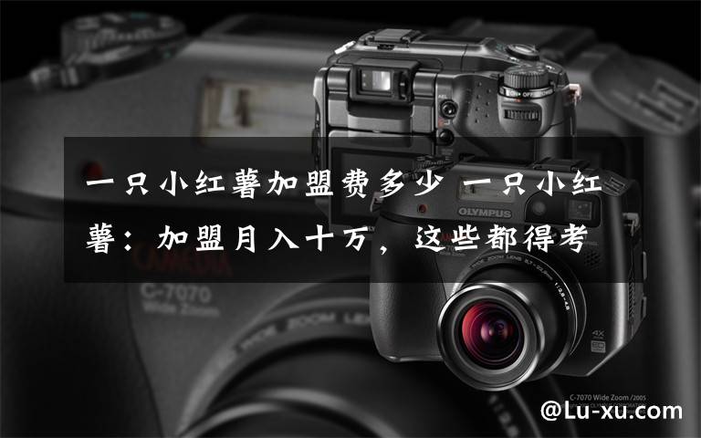 一只小红薯加盟费多少 一只小红薯:加盟月入十万,这些都得考虑!