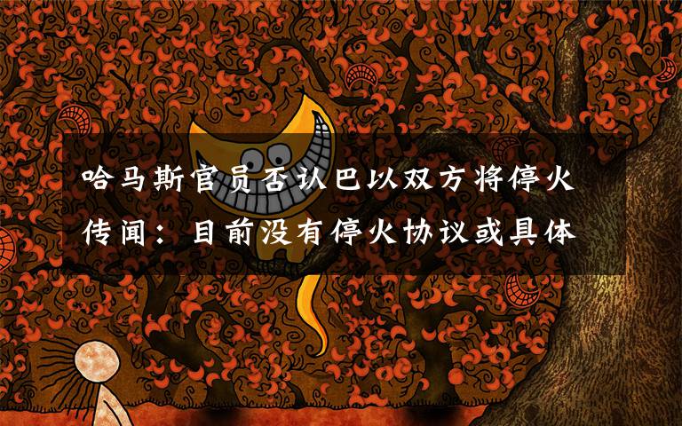 哈马斯官员否认巴以双方将停火传闻:目前没有停火协议或具体时间 究竟是怎么一回事?