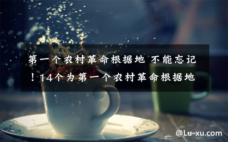 第一个农村革命根据地 不能忘记!14个为第一个农村革命根据地献身的大学生们