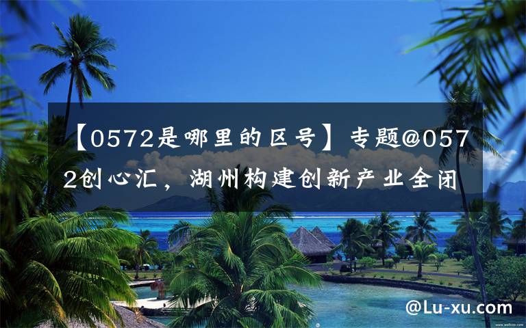 【0572是哪里的区号】专题@0572创心汇，湖州构建创新产业全闭环企业服务模式