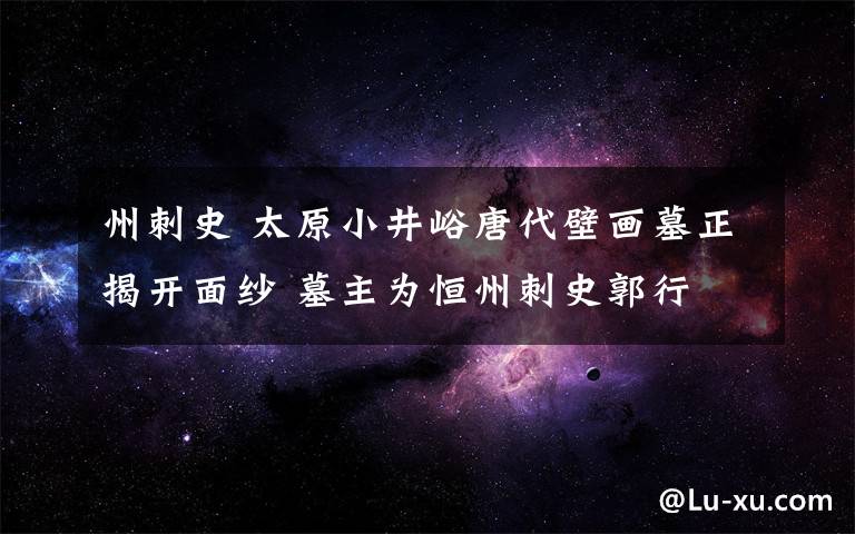 州刺史 太原小井峪唐代壁画墓正揭开面纱 墓主为恒州刺史郭行